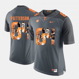 #84 Cordarrelle Patterson Pictorial Fashion Vols Mens Grey Jersey 891723-491