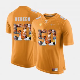 #50 Corey Vereen Pictorial Fashion Tennessee Vols Men's Orange Jersey 925743-352