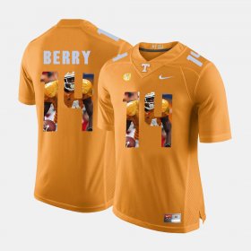 #14 Eric Berry Pictorial Fashion Vols Men Orange Jersey 450832-599