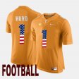 #1 Jalen Hurd US Flag Fashion UT Men Orange Jersey 241159-601