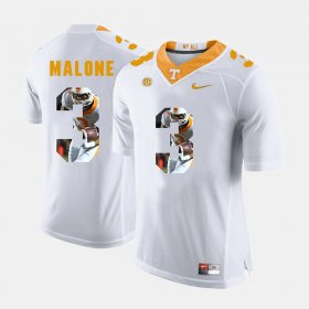 #3 Josh Malone Pictorial Fashion UT Men's White Jersey 982236-483