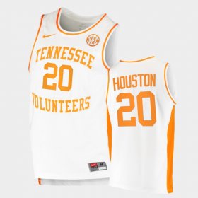 #20 Allan Houston College Basketball Tennessee Vols Retired Number Men White Jersey 580560-815