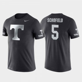 #5 Admiral Schofield Travel Tennessee Volunteers College Basketball Performance Mens Anthracite T-Shirt 573334-802 #5 Admiral Schofield Travel Tennessee Volunteers College Basketball Performance Mens Anthracite T-Shirt 573334-802