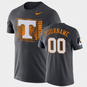 #00 Custom Team Issue Tennessee Vols Performance Men Black T-Shirt 878182-324