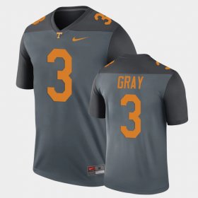 #3 Eric Gray Legend Tennessee Vols Performance Mens Gray Jersey 738532-267