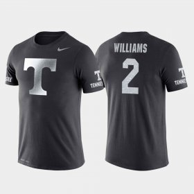 #2 Grant Williams Travel UT College Basketball Performance Men's Anthracite T-Shirt 471490-184