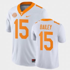 #15 Harrison Bailey Game Vols College Football Men's White Jersey 824008-409