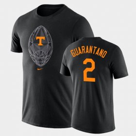 #2 Jarrett Guarantano Football Icon Tennessee Vols Legend Men's Black T-Shirt 592892-353