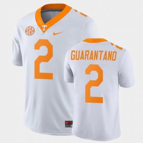 #2 Jarrett Guarantano Game Tennessee College Football Men's White Jersey 932969-521