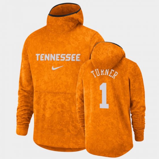 #1 Lamonte Turner Basketball Spotlight Vols Pullover Team Logo Men Tennessee Orange Hoodie 305362-407