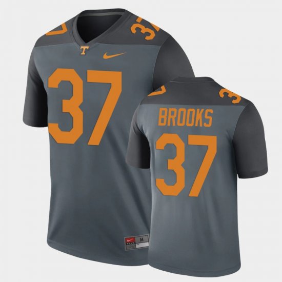 #37 Paxton Brooks Legend Tennessee Volunteers Performance Men\'s Gray Jersey 629819-226