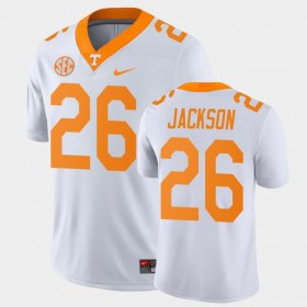 #26 Theo Jackson Game Tennessee Volunteers College Football Mens White Jersey 589239-925