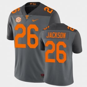 #26 Theo Jackson Limited Tennessee Football Men's Gray Jersey 653102-611