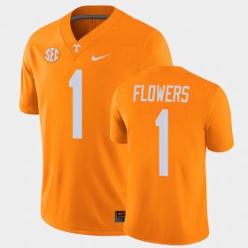 #1 Trevon Flowers College Football UT Alumni Player Game Men Orange Jersey 885715-281