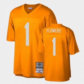 #1 Trevon Flowers Legacy Tennessee Vols 1997 Men Tennessee Orange Jersey 772456-435