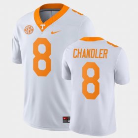 #8 Ty Chandler Game Tennessee College Football Men White Jersey 701078-177