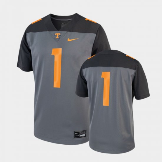 #1 Game Vols Alternate Football Mens Gray Jersey 508171-854