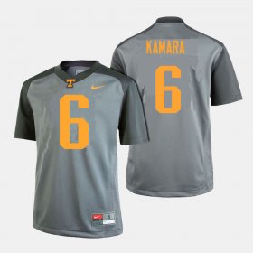 #6 Alvin Kamara College Football Tennessee Volunteers Men Gray Jersey 154059-161