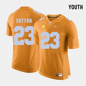 #23 Cameron Sutton College Football UT Youth Orange Jersey 687315-225