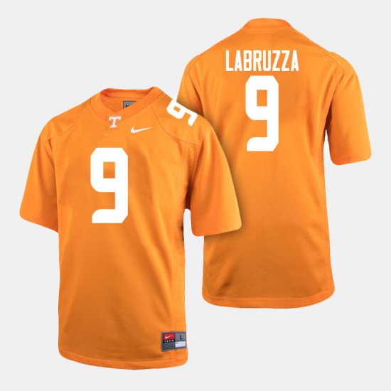 #9 Cheyenne Labruzza College Football Tennessee Volunteers Mens Orange Jersey 557464-913