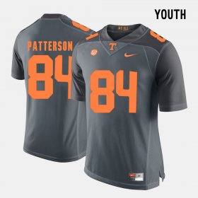 #84 Cordarrelle Patterson College Football Tennessee Youth Grey Jersey 666233-966