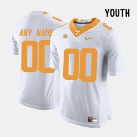 #00 Custom College Limited Football Tennessee Volunteers Youth White Jersey 587898-262