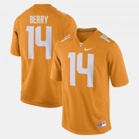 #14 Eric Berry Alumni Football Game Tennessee Men Orange Jersey 504561-440