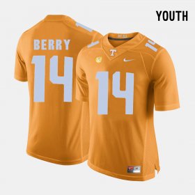 #14 Eric Berry College Football Tennessee Volunteers Youth Orange Jersey 548304-308