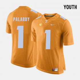 #1 Michael Palardy College Football UT Youth Orange Jersey 959385-435