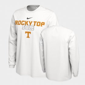On Court Tennessee Vols Long Sleeve Mens White T-Shirt 613988-490 On Court Tennessee Vols Long Sleeve Mens White T-Shirt 613988-490