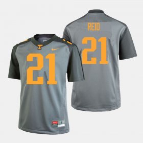 #21 Shanon Reid College Football UT Men Gray Jersey 476988-309