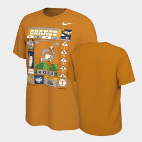 College Football UT 2022 Orange Bowl Illustrated Men's Tennessee Orange T-Shirt 257576-260 College Football UT 2022 Orange Bowl Illustrated Men's Tennessee Orange T-Shirt 257576-260