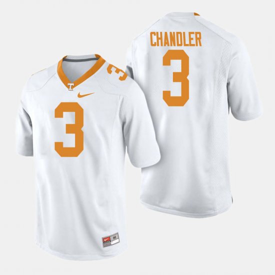 #3 Ty Chandler College Football Vols Men\'s White Jersey 445022-956