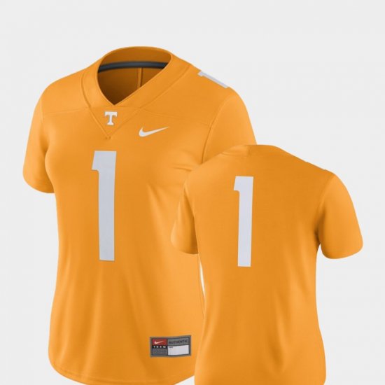 #1 College Football UT 2018 Game Women Tennessee Orange Jersey 317818-798