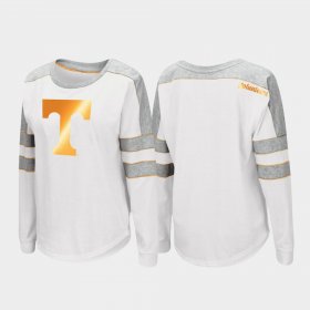 Trey Dolman UT Long Sleeve Women's White T-Shirt 129699-123 Trey Dolman UT Long Sleeve Women's White T-Shirt 129699-123