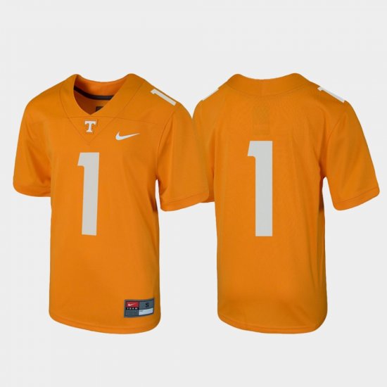 #1 Untouchable Vols Football Youth Tennessee Orange Jersey 659467-617