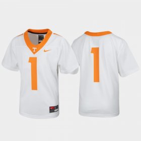 #1 Untouchable Tennessee Football Youth White Jersey 230702-494